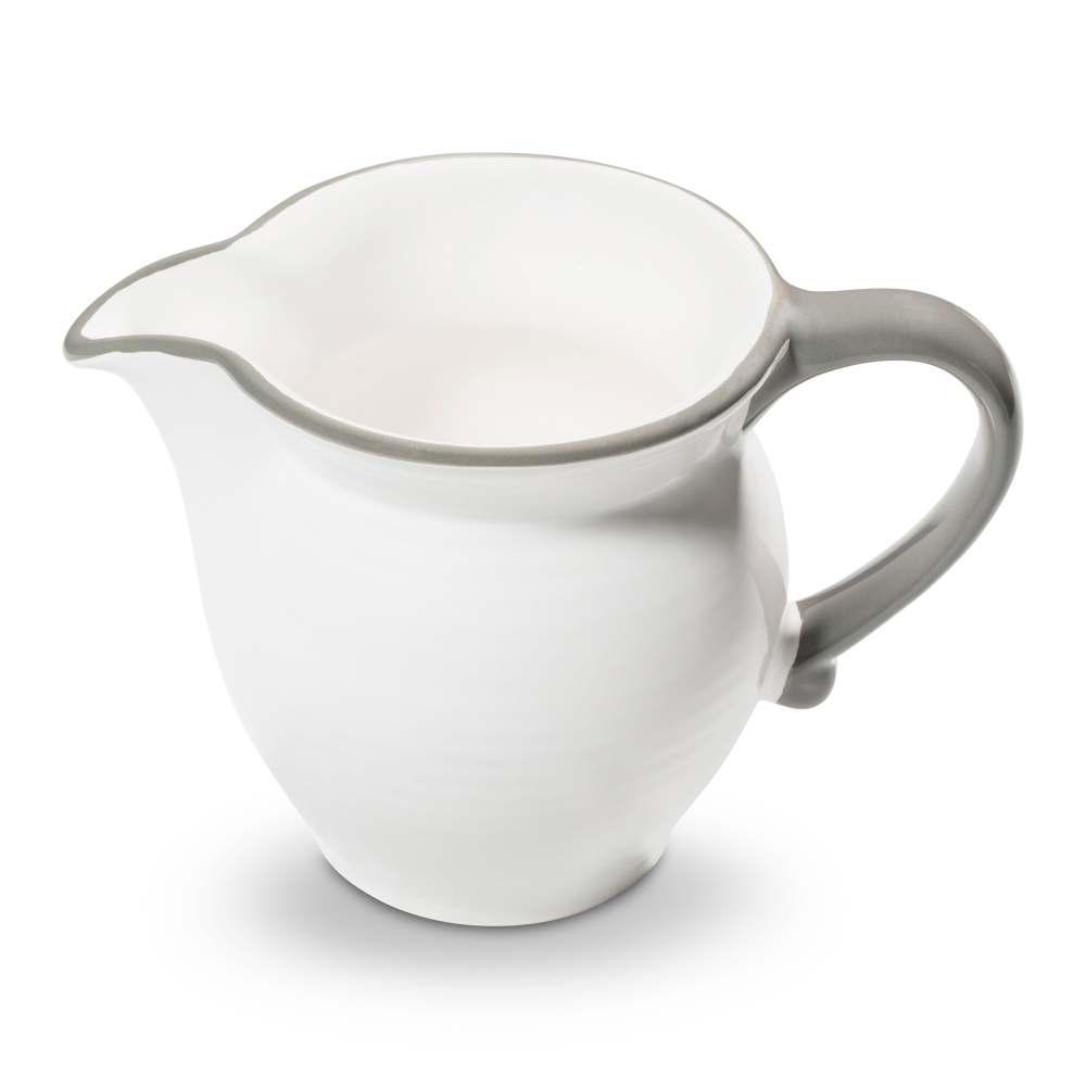 Grauer Rand, Milchgießer Cup (0,3L) - Gmundner Keramik