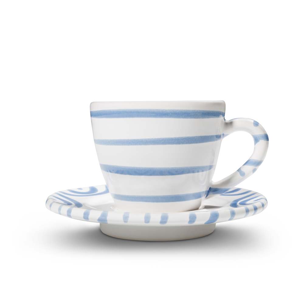 Blaugeflammt, Espresso für Dich/2tlg.im Geschenkkarton - Gmundner Keramik