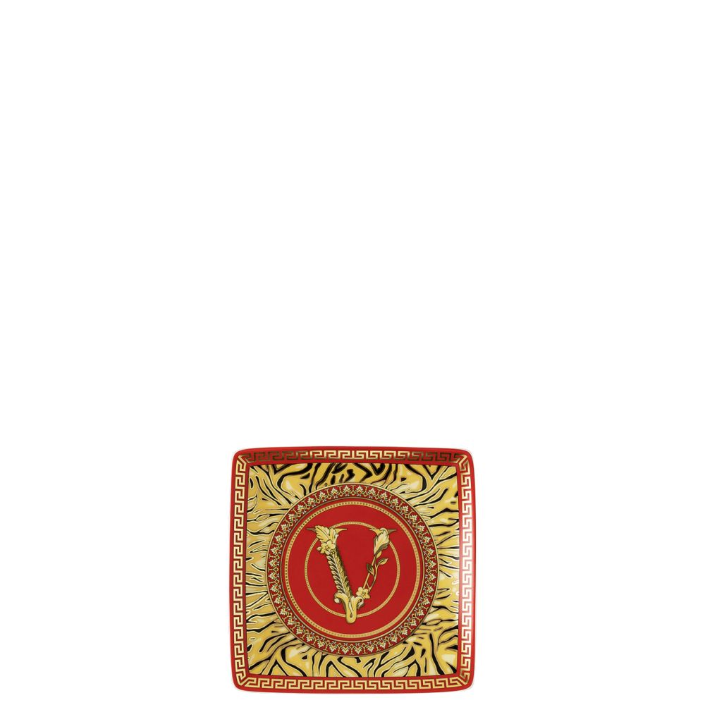 Schälchen quadratisch 12 cm flach Versace Virtus Holiday Versace by Rosenthal