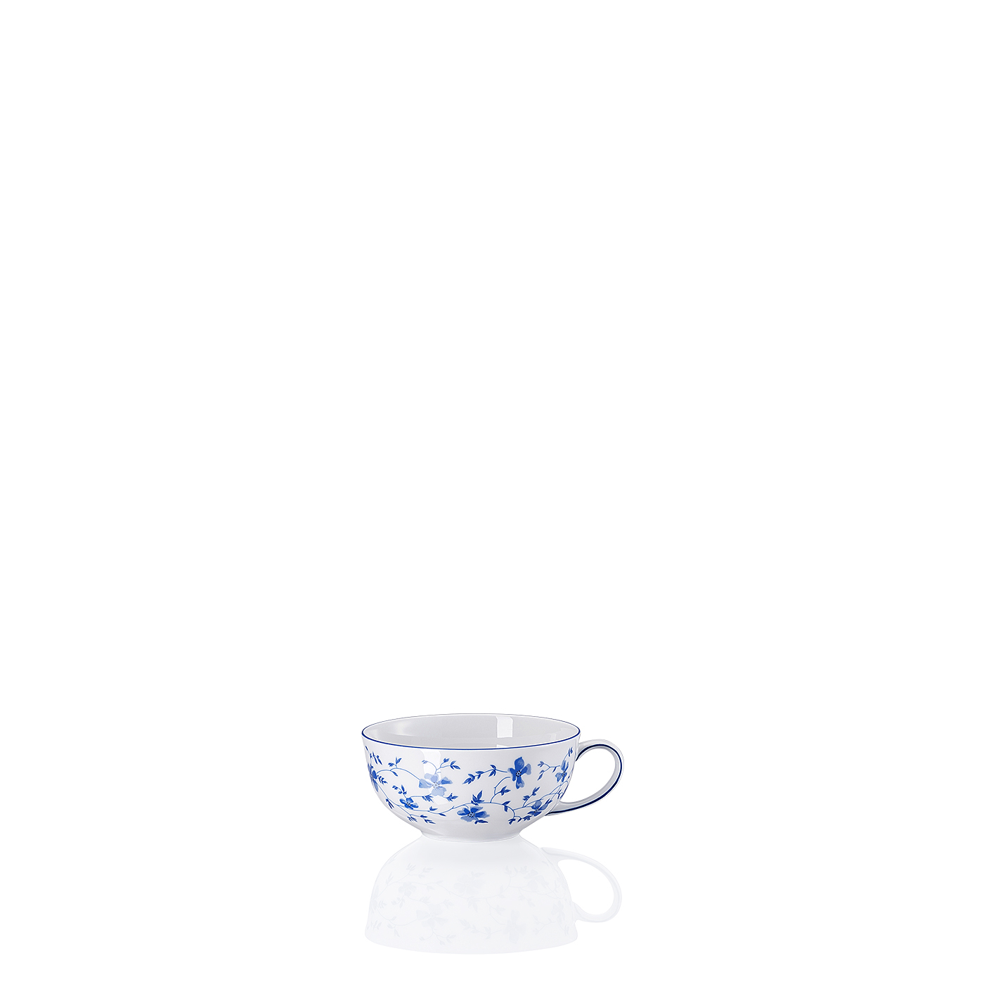 Tee-Obertasse Form 1382 Blaublüten Arzberg