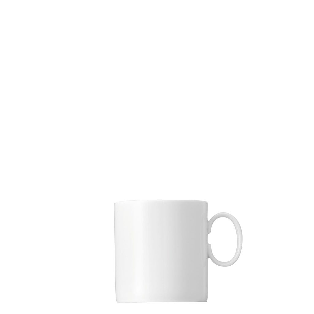 Kaffee-Obertasse groß 0,23 l Medaillon Weiss Thomas Porzellan