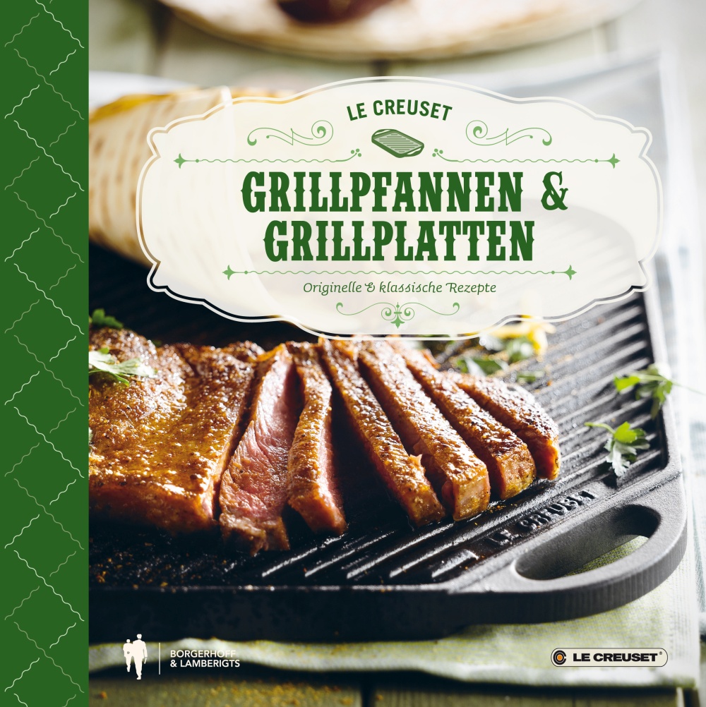Kochbuch Grillpfannen & Grillplatten Deutsch Zubehör Le Creuset
