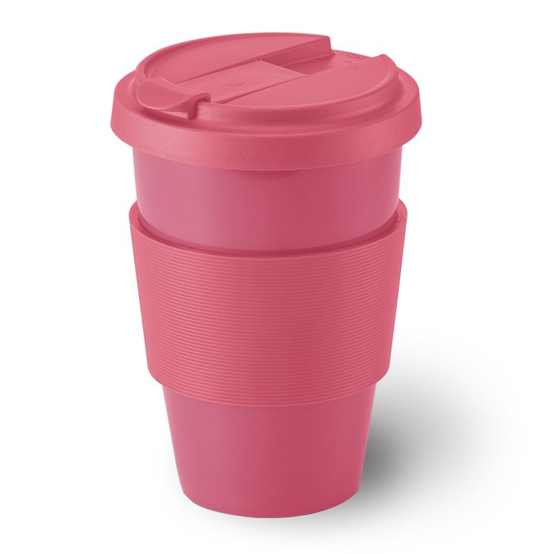 Coffee To Go Becher 0,35 l Solid Color Pink Dibbern