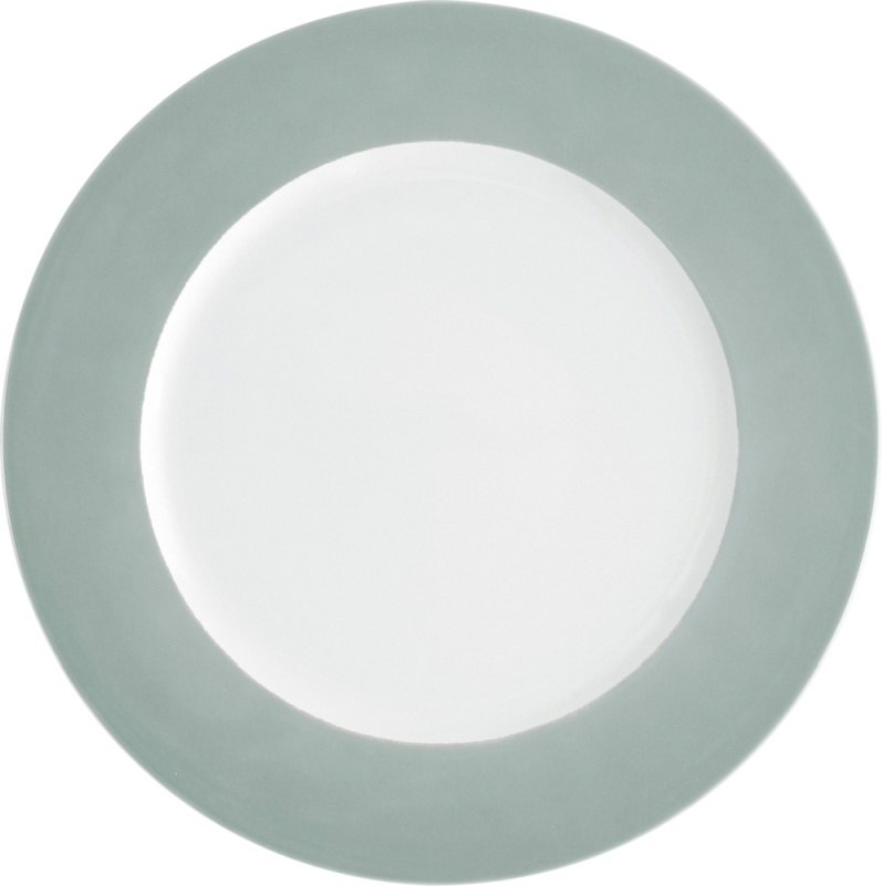 Brunch-Teller 23 cm Pronto Colore Mint-Grau Kahla