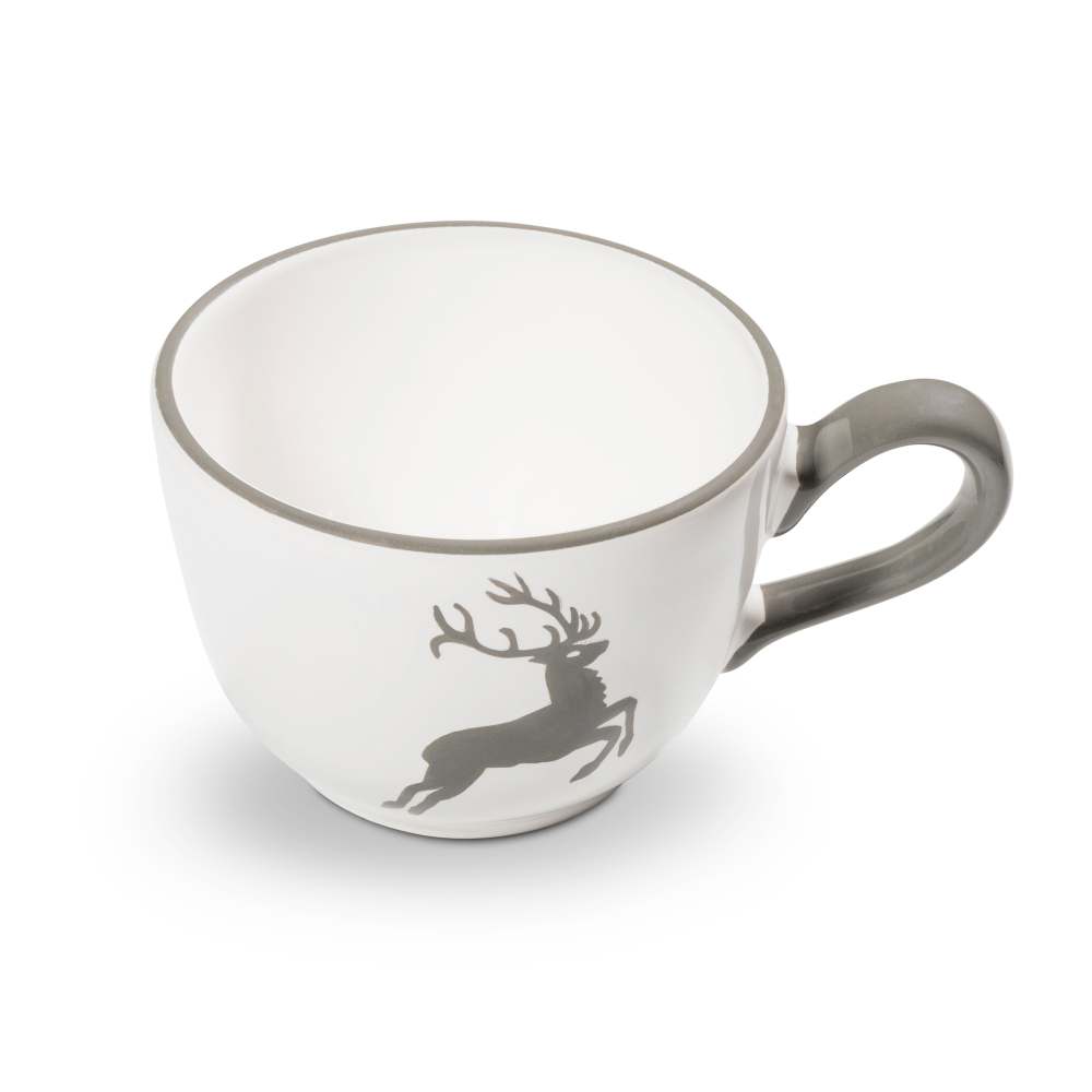 Grauer Hirsch, Kaffeetasse Cup (0,19L) - Gmundner Keramik