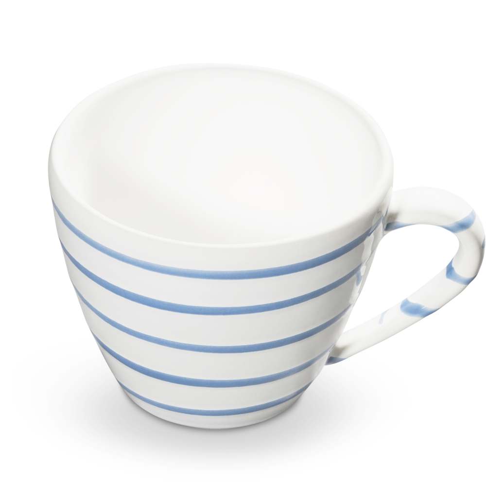 Blaugeflammt, Cappuccino Tasse (0,16L) - Gmundner Keramik