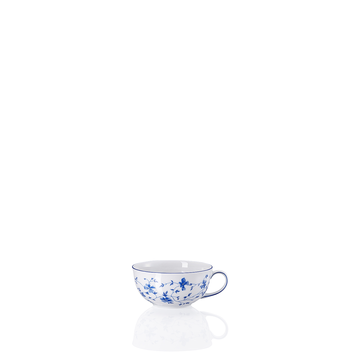 Tee-Obertasse klein Form 1382 Blaublüten Arzberg
