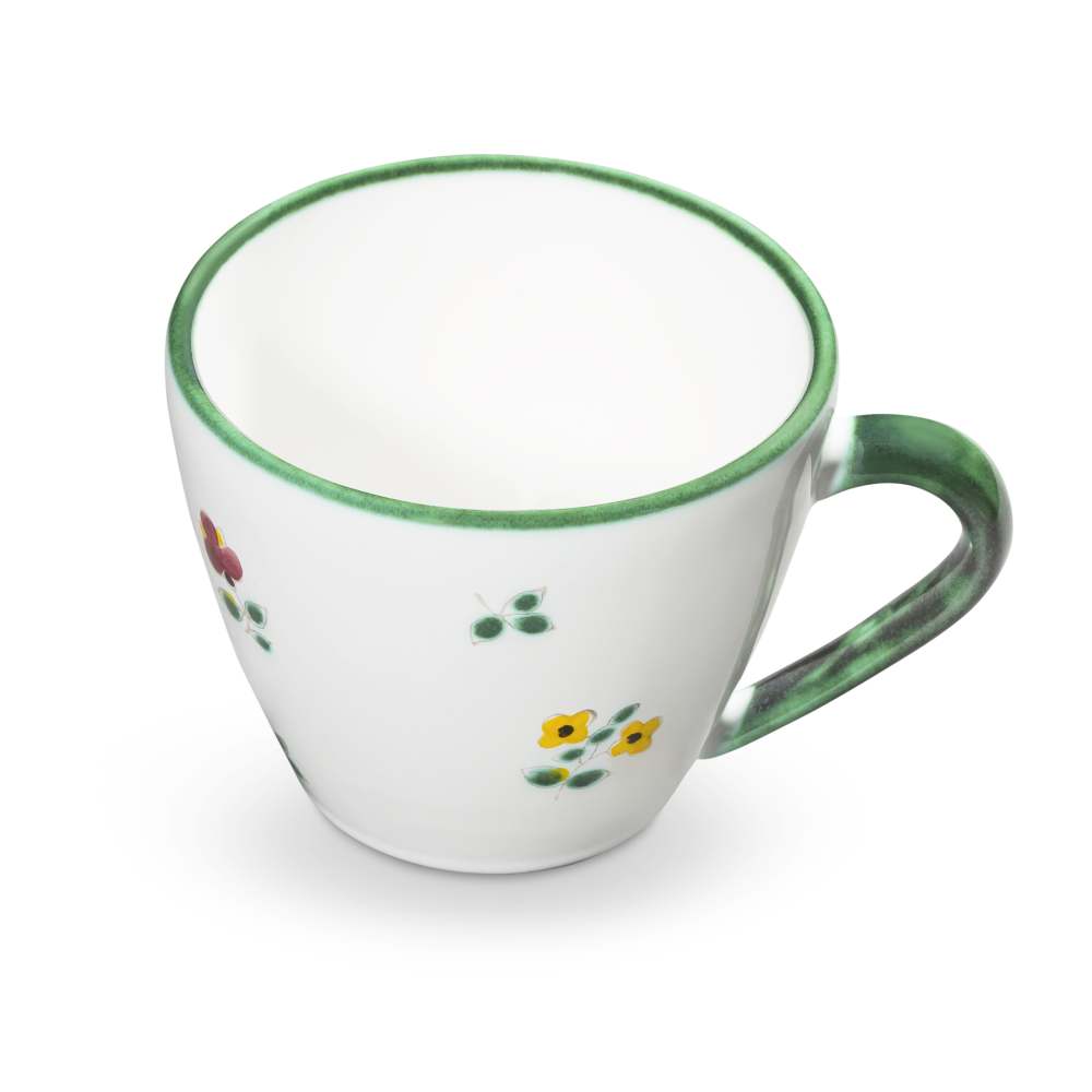 Streublumen, Cappuccino Tasse (0,16L) - Gmundner Keramik
