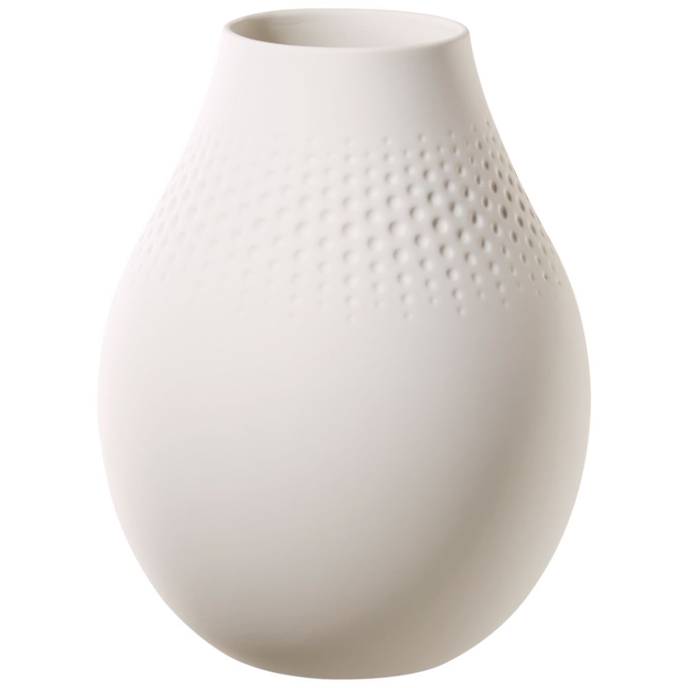 Vase Perle hoch 16x16x20cm Collier blanc Villeroy und Boch