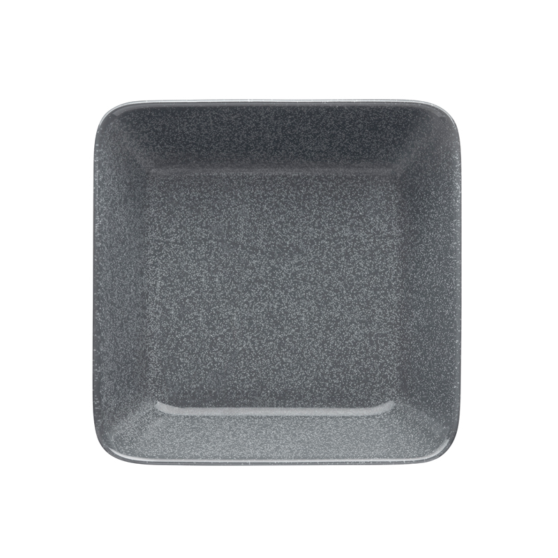 Teller - 16 x 16 cm - Duo grau Teema dotted grey Iittala