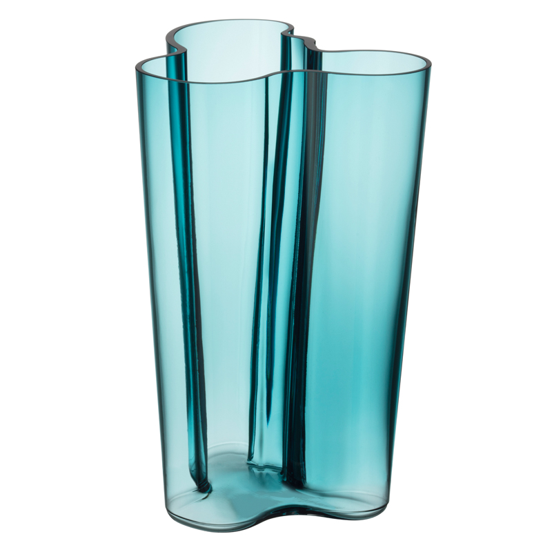 Vase – 25,1 cm - Seeblau Aalto Iittala