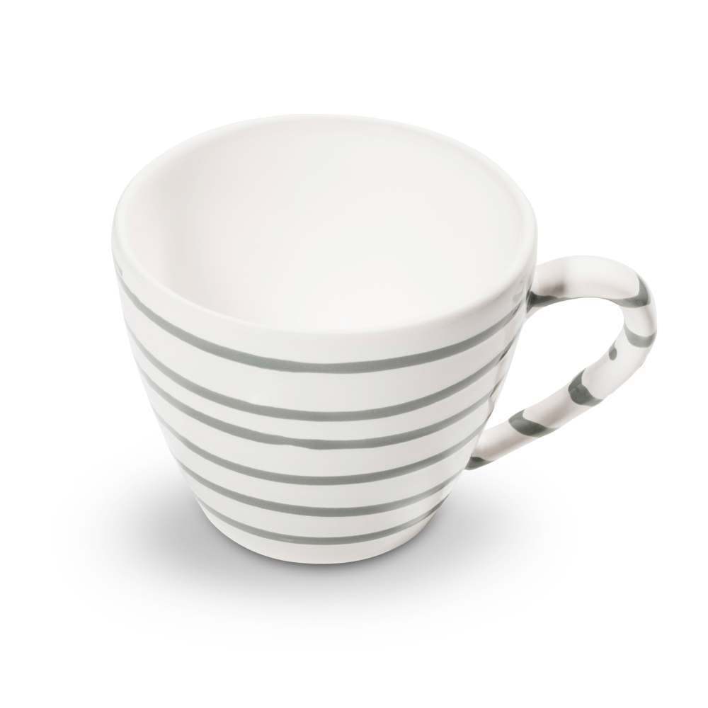 Graugeflammt, Kaffeetasse Gourmet (0,2L) - Gmundner Keramik