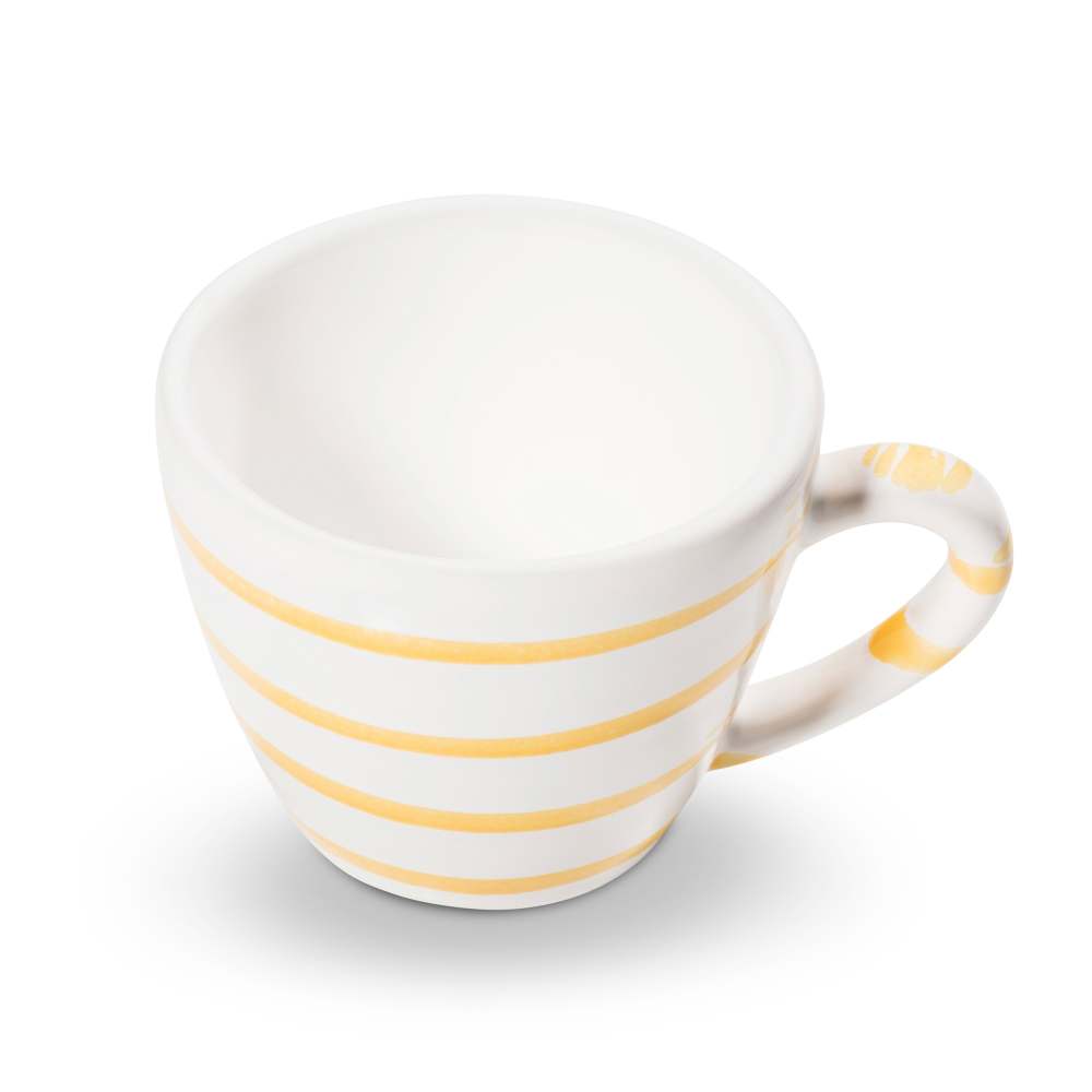 Gelbgeflammt, Espressotasse (0,06L) - Gmundner Keramik