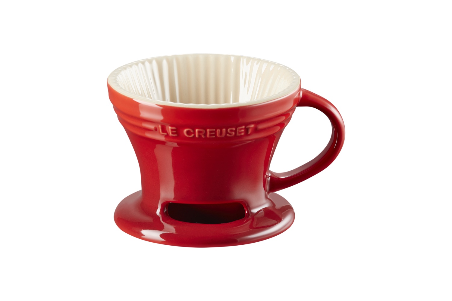 Kaffee-Filter Kirschrot Poterie Le Creuset