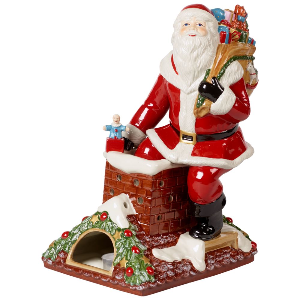 Santa auf Dach 23,5x17x32cm Christmas Toys Memory Villeroy und Boch
