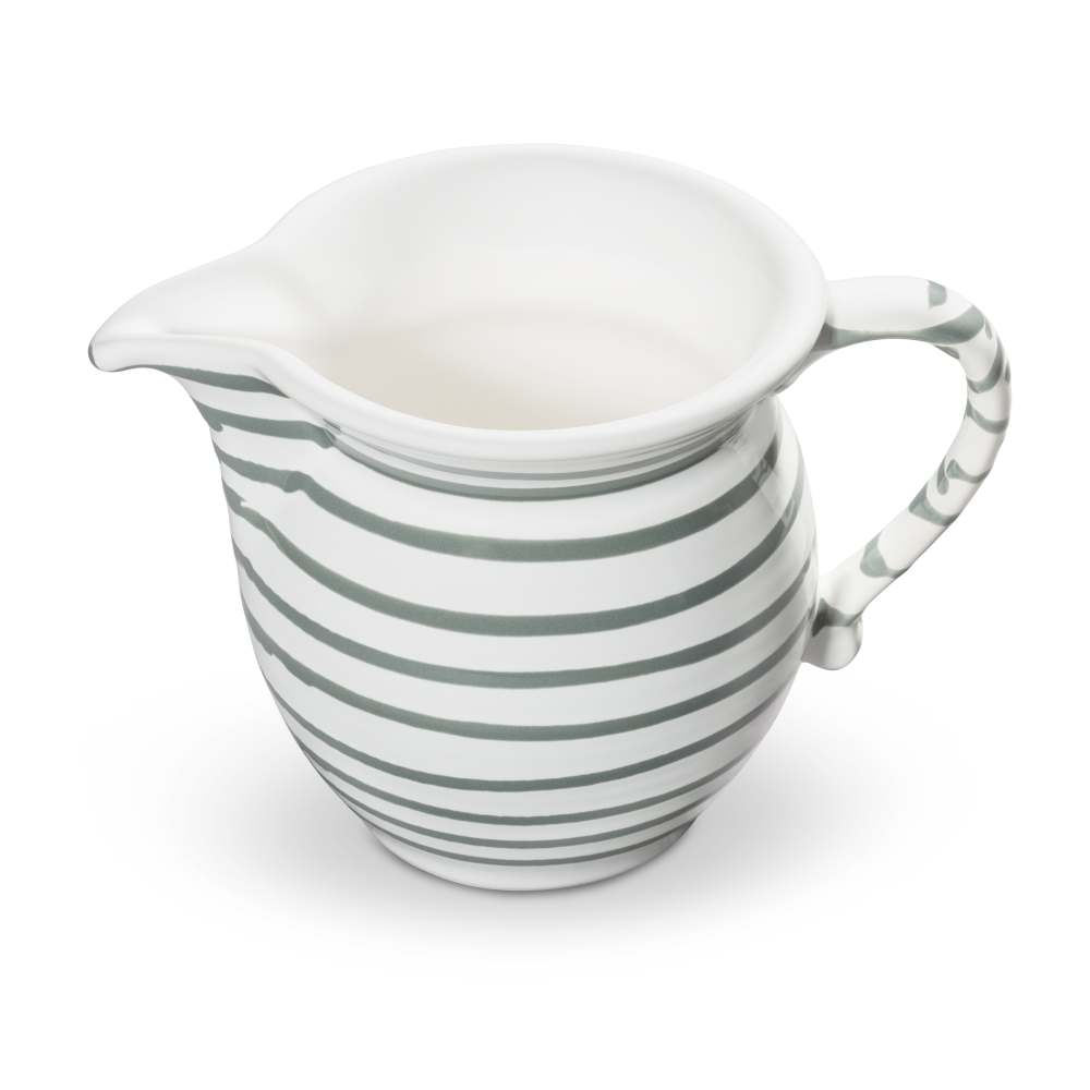 Graugeflammt, Milchgießer Cup (0,5L) - Gmundner Keramik