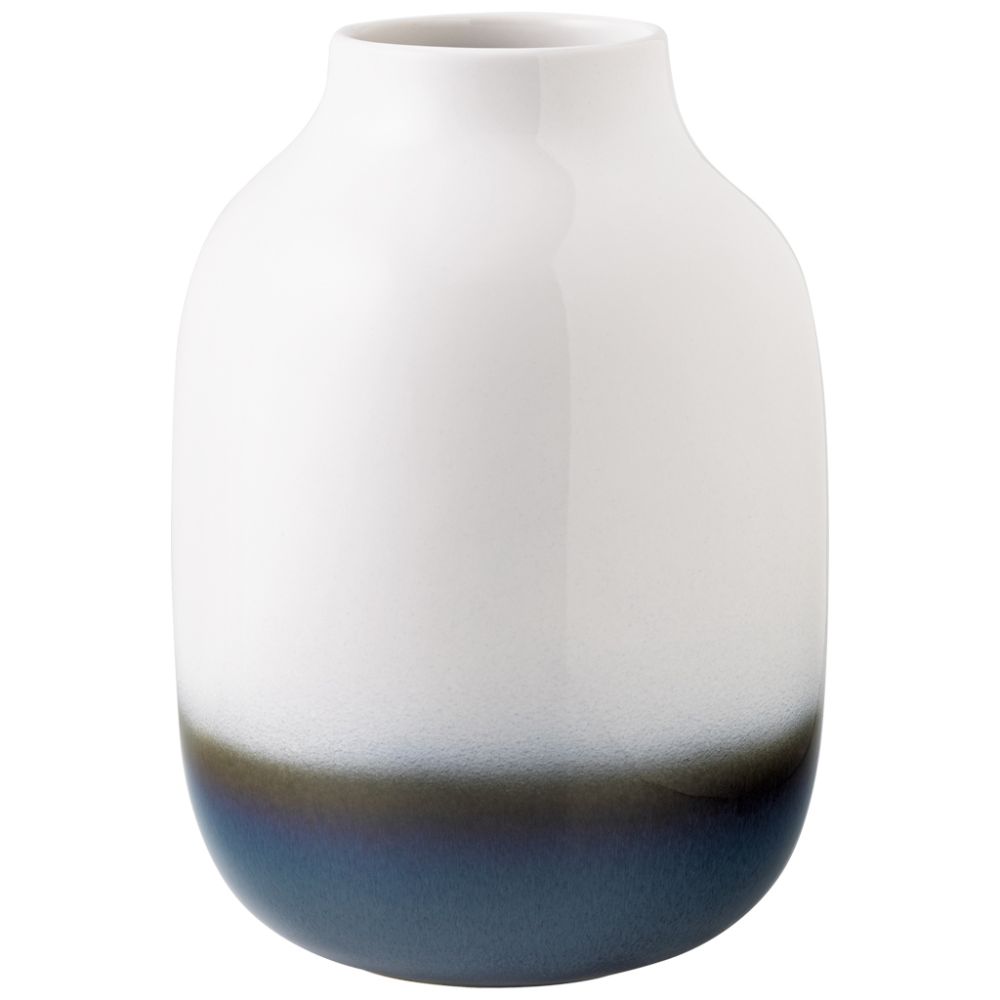 Vase Nek bleu groß 15,5x15,5x22cm Lave Home Villeroy und Boch