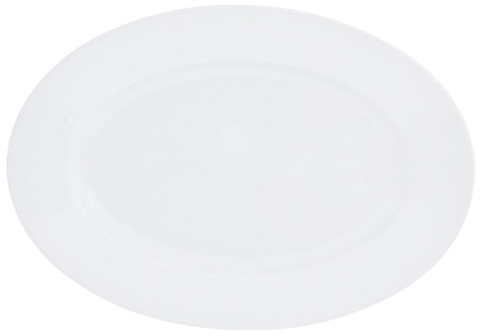 Platte oval 23 cm Aronda Weiß Kahla