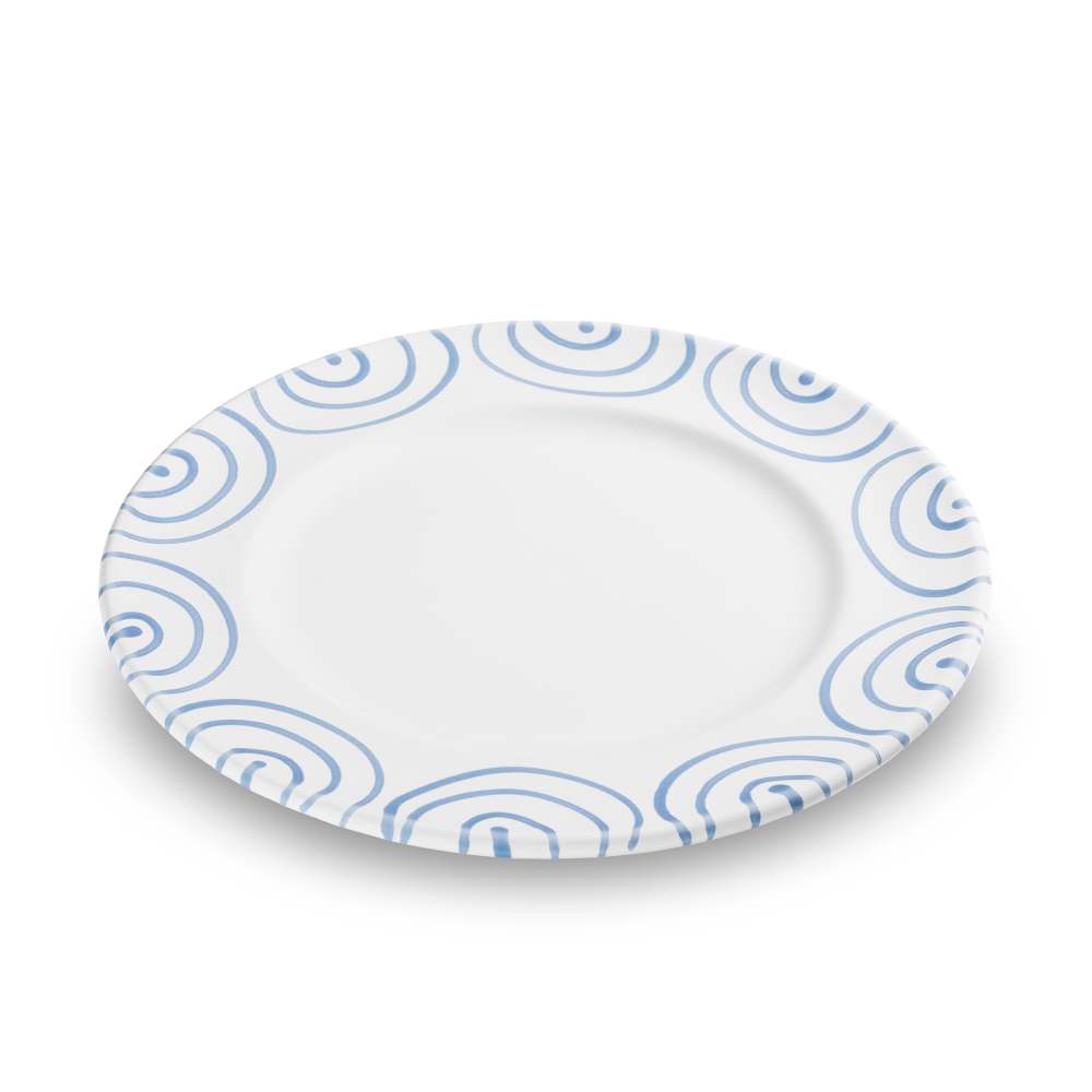 Blaugeflammt, Speiseteller Gourmet (Ø 27cm) - Gmundner Keramik