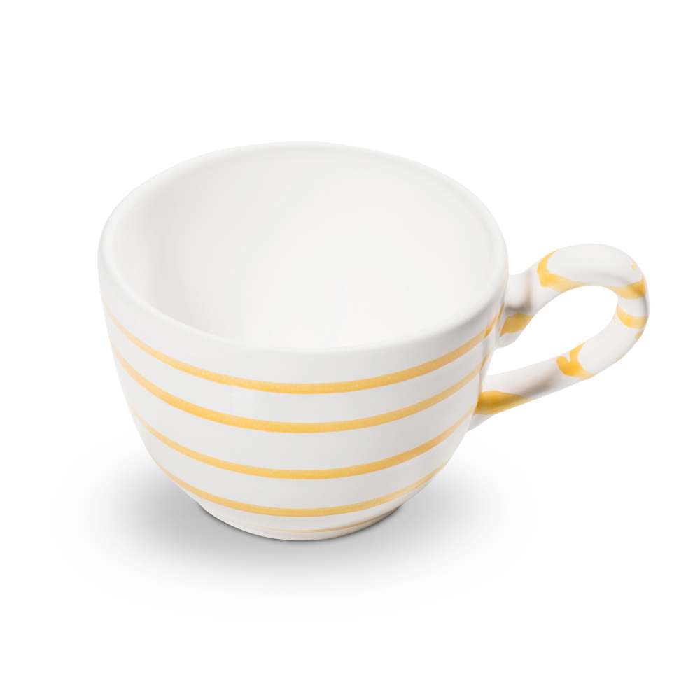 Gelbgeflammt, Kaffeetasse Cup (0,19L) - Gmundner Keramik