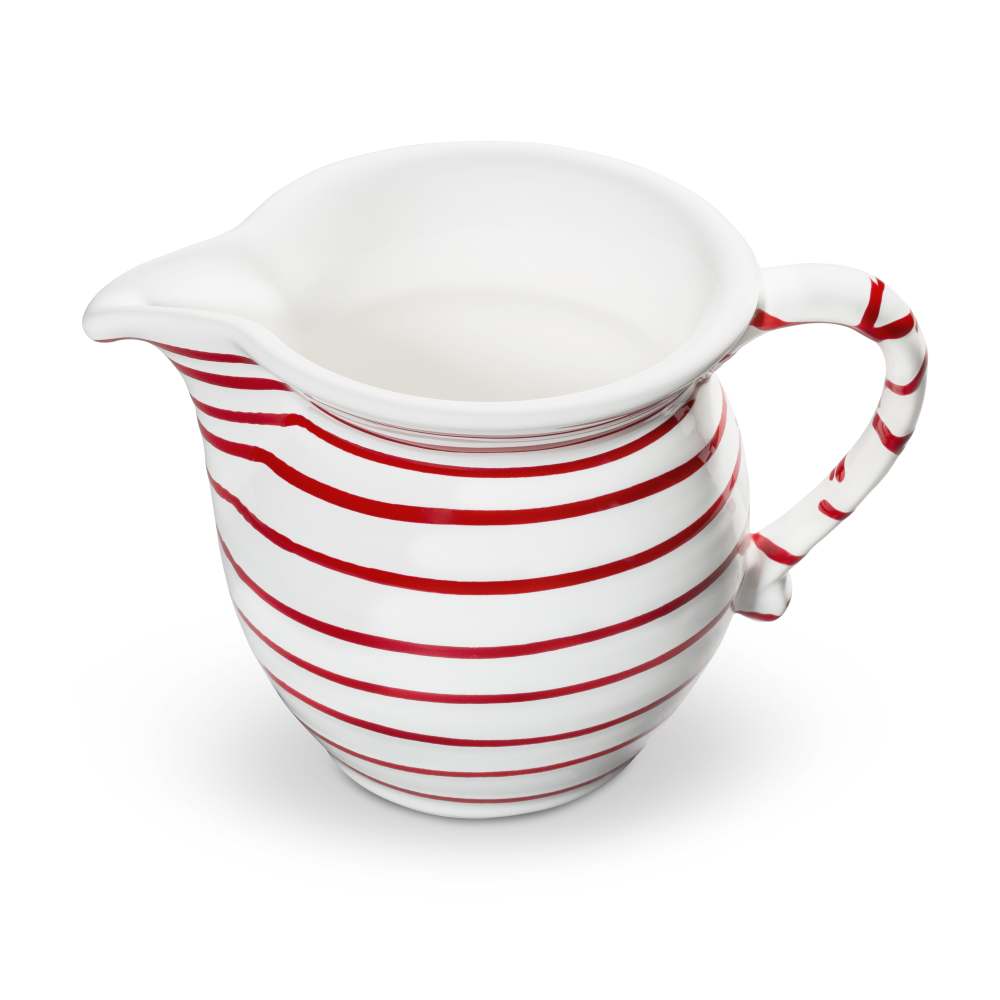 Rotgeflammt, Milchgießer Cup (0,5L) - Gmundner Keramik