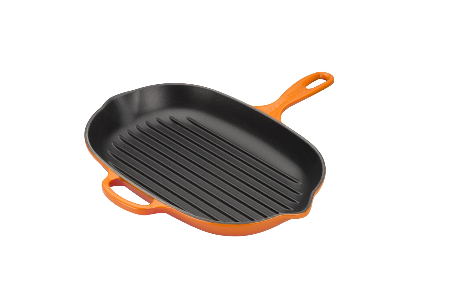 Grillpfanne Oval 32 cm Ofenrot Gusseisen Signature  Le Creuset